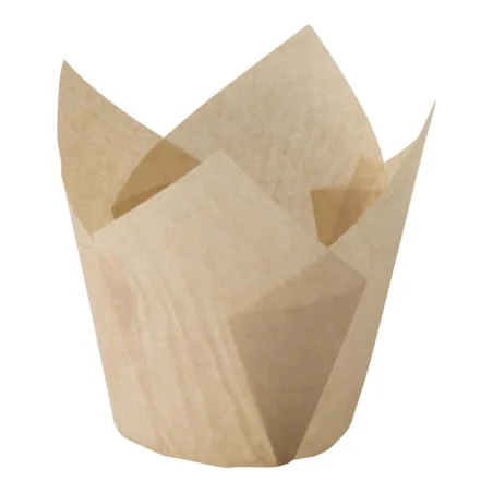 Pirottino Muffin Tulip Ecru Incollato N° 5 110pz ICA