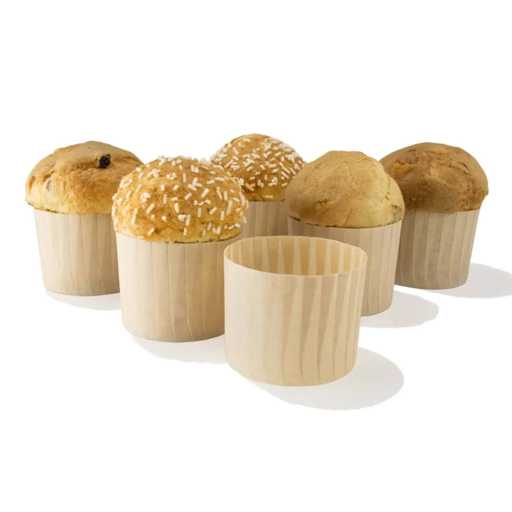 Forme Mini Panettone Basket 100 gr 65pz ICA