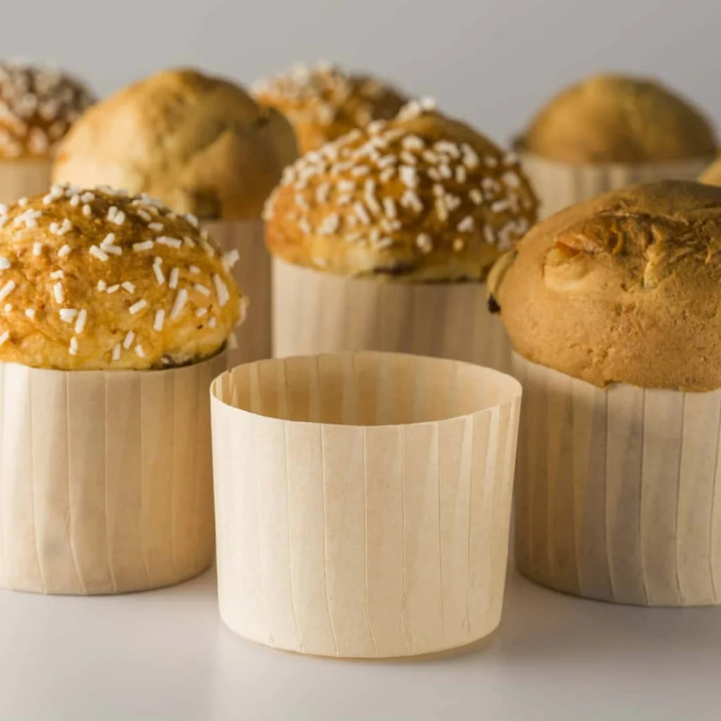 Forme Mini Panettone Basket 120 gr 60pz ICA
