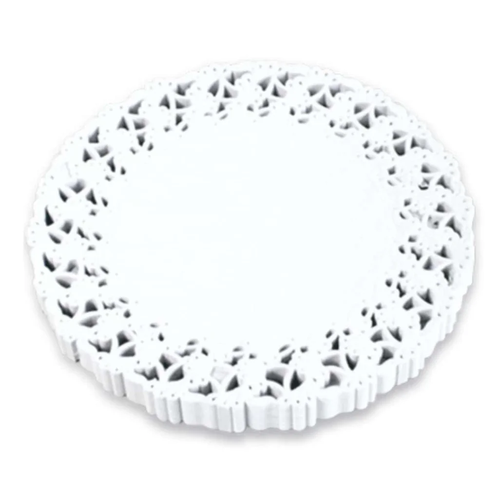 Pizzi Tondi Porcellanati Bianchi ø 20 cm 100 pz MONOUTILE