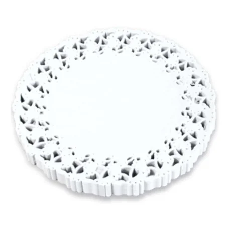 Pizzi Tondi Porcellanati Bianchi ø 20 cm 100 pz MONOUTILE