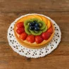 Pizzi Tondi Porcellanati Bianchi ø 20 cm 100 pz MONOUTILE