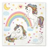 Tovaglioli Unicorno 33x33 3 veli 20 pz PAW