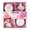 Set 24 Pirottini Carta con 24 Bandierine Wedding SILIKOMART