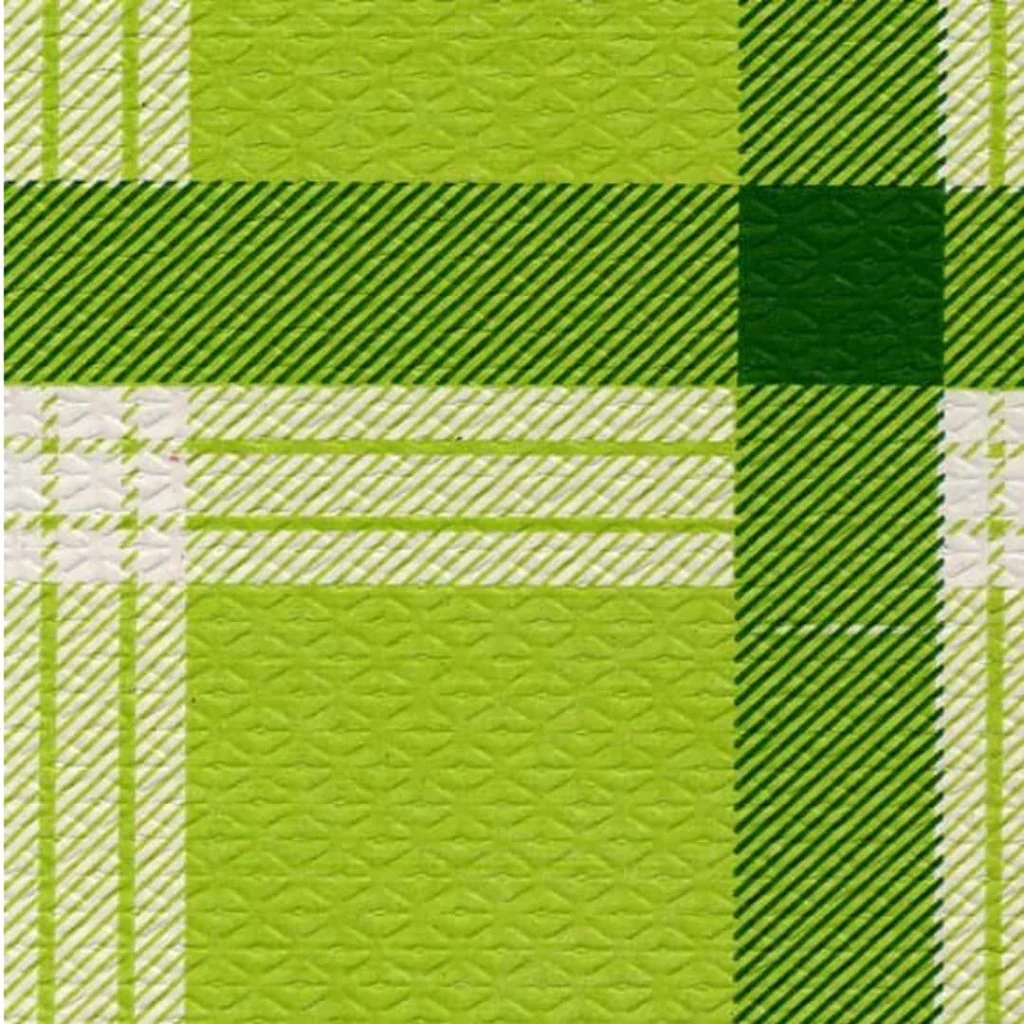 Tovaglia Carta Accoppiata 100x100 cm Galles Verde 250 pz DT
