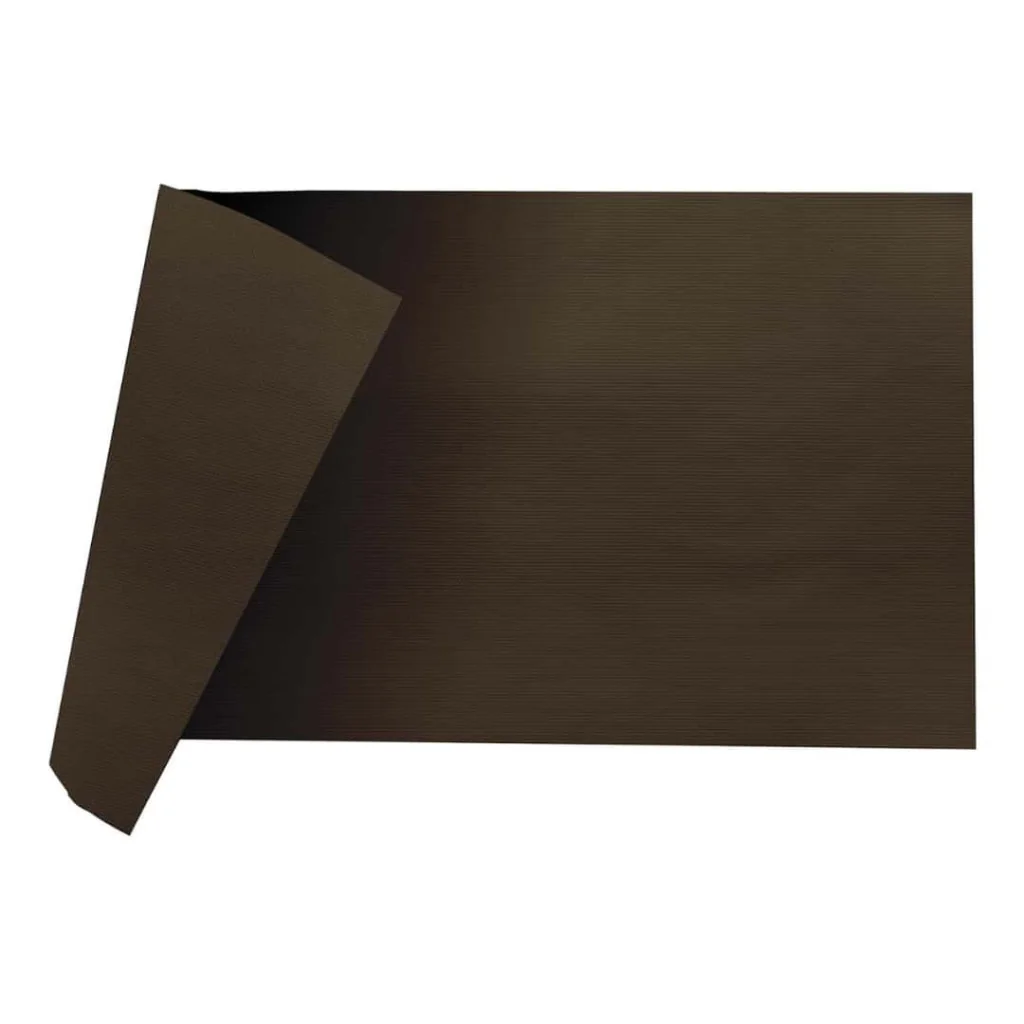 Tovaglia Carta Accoppiata 100x100 cm Marrone 150 pz DT