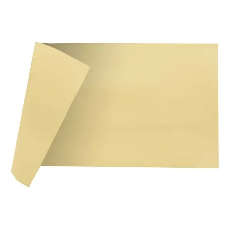 Tovaglia Carta Accoppiata 100x100 cm Champagne 150 pz DT