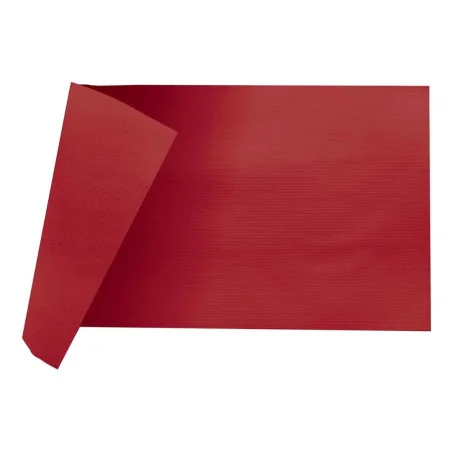 Tovaglia Carta Accoppiata 100x100 cm Rossa 150 pz DT