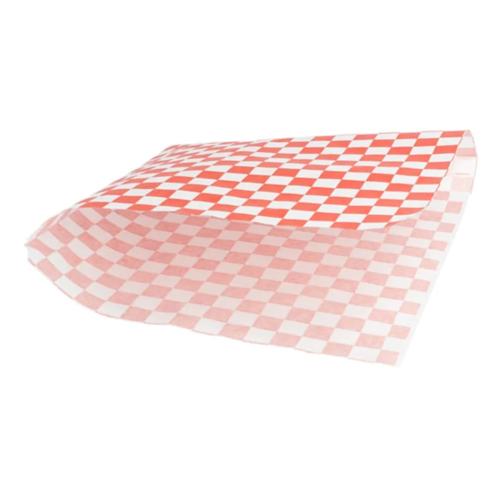 Sacchetti Snack Scacchi Rossi 17x18 cm 500 pz GARCIA DE POU