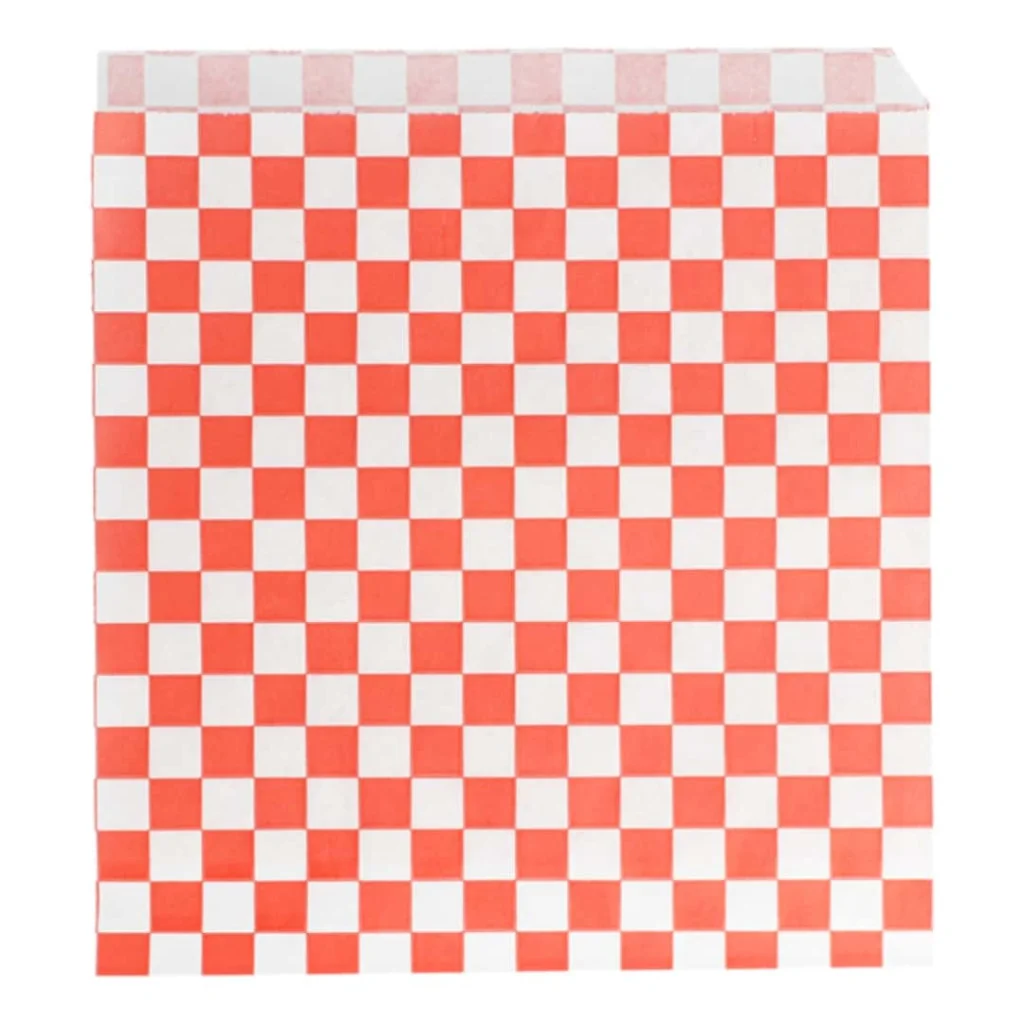 Sacchetti Snack Scacchi Rossi 17x18 cm 500 pz GARCIA DE POU