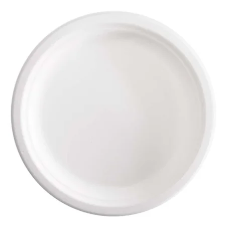 Piatti Piani in Polpa di Cellulosa ø 23 cm 125 pz SIGNORBIO