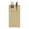 Tovaglioli Portaposate Pocket Champagne 25 pz RO.IAL