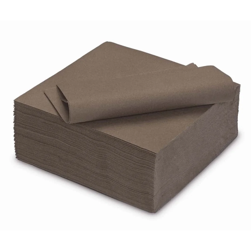 Tovaglioli Light Airlaid Caffè 40x40 cm RO.IAL