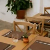 Tovaglioli Light Airlaid Caffè 40x40 cm RO.IAL