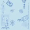 Tovaglie Yacht Club Azzurre Airlaid 100x100 cm 20 pz RO.IAL