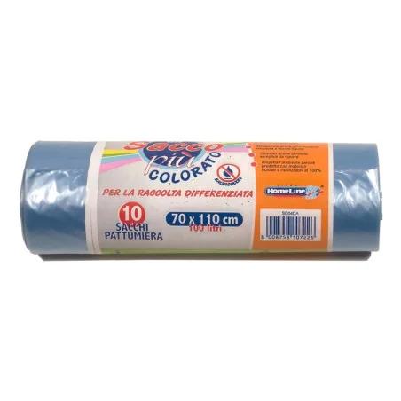 Sacchi Spazzatura Celesti 70x110 cm 10 pz VEROLENE