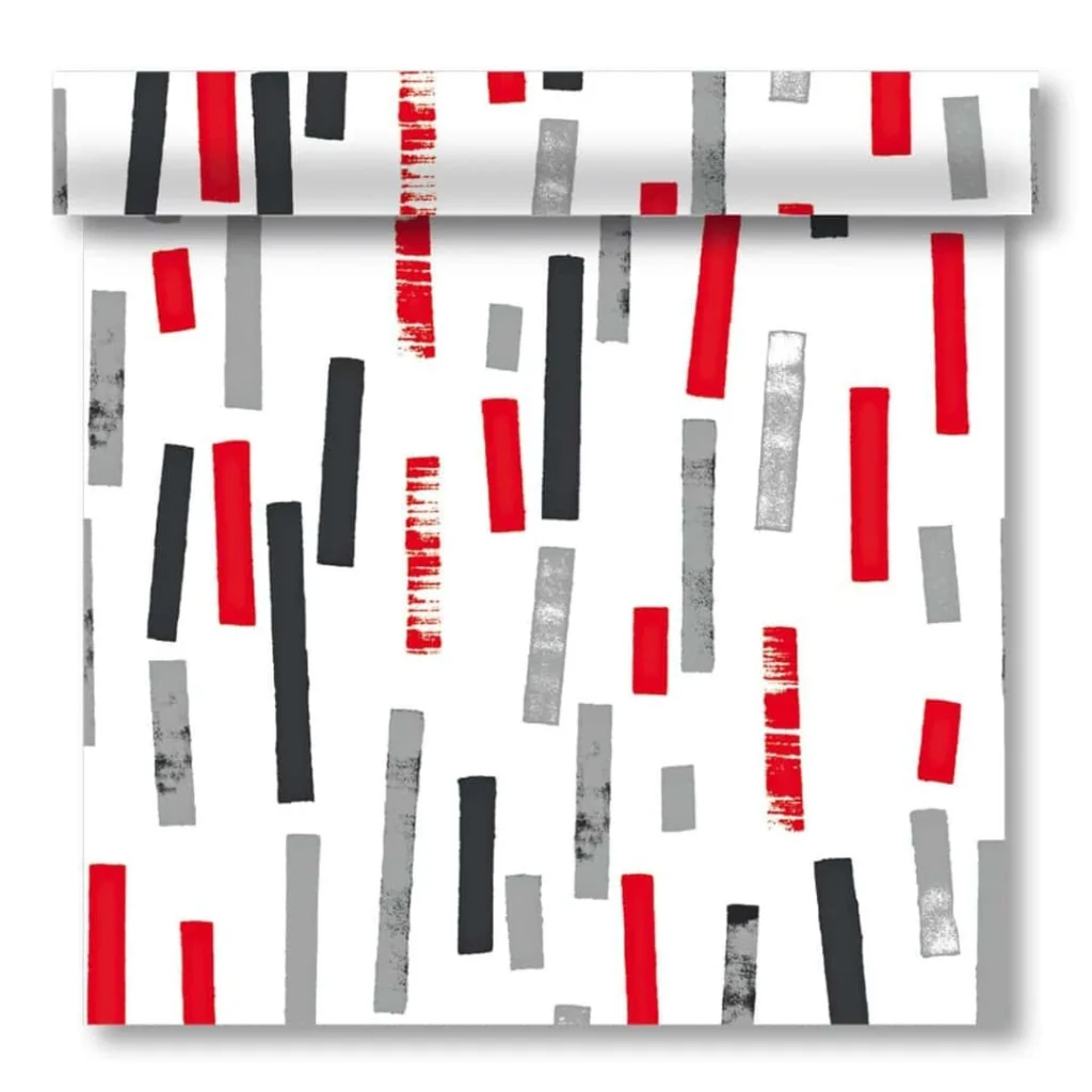 Runner Kimi Rosso Spunlaid 48x120 cm 20 pz VENTIDUE