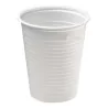 Bicchiere Plastica Bianco Magico 200 cc 100 pz DOPLA
