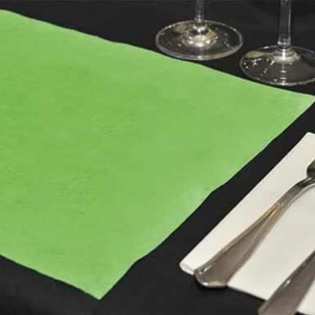 Tovaglietta Americana TNT Verde Kiwi 33x45 cm 100 pz IMBALLAGGI