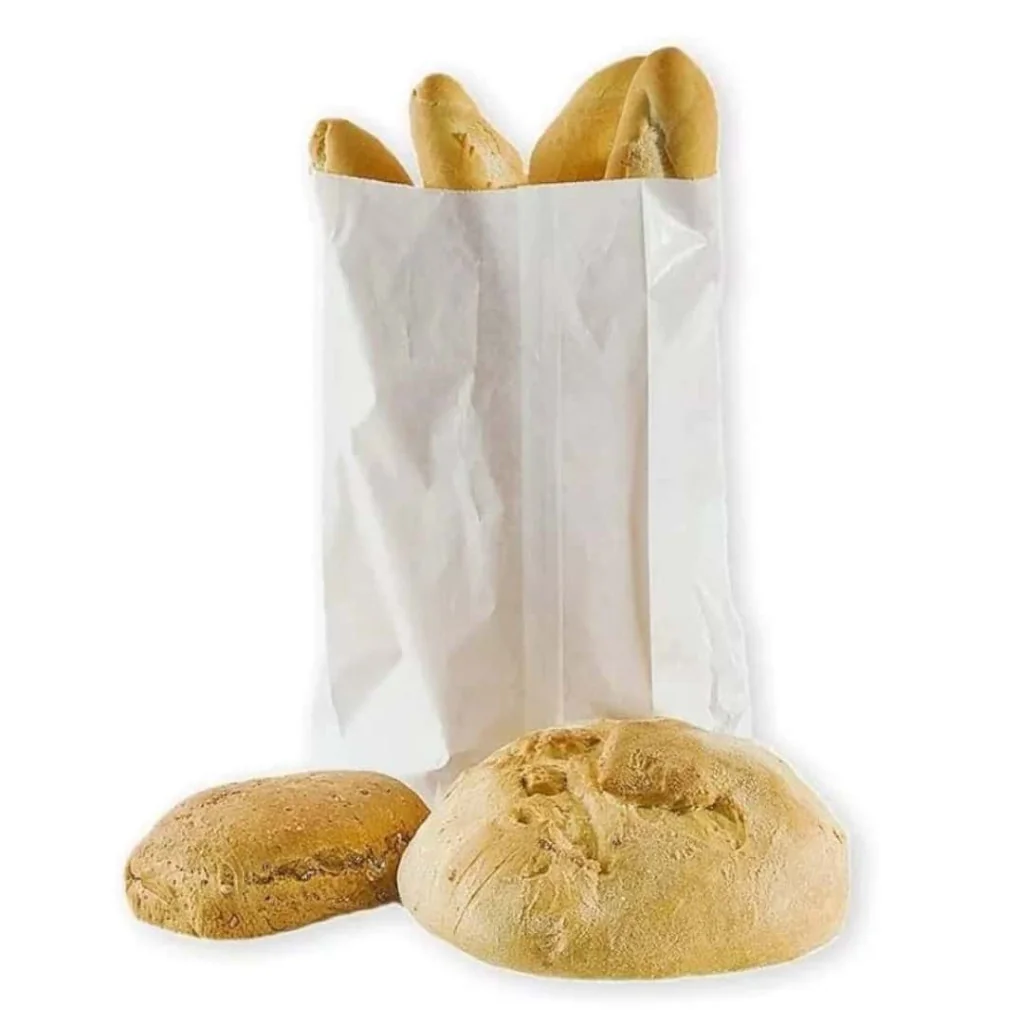 Sacchetti Carta Kraft Bianchi 10 Kg 