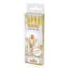 Bastoncini Cake Pops Gialli 15 cm 48 pz 