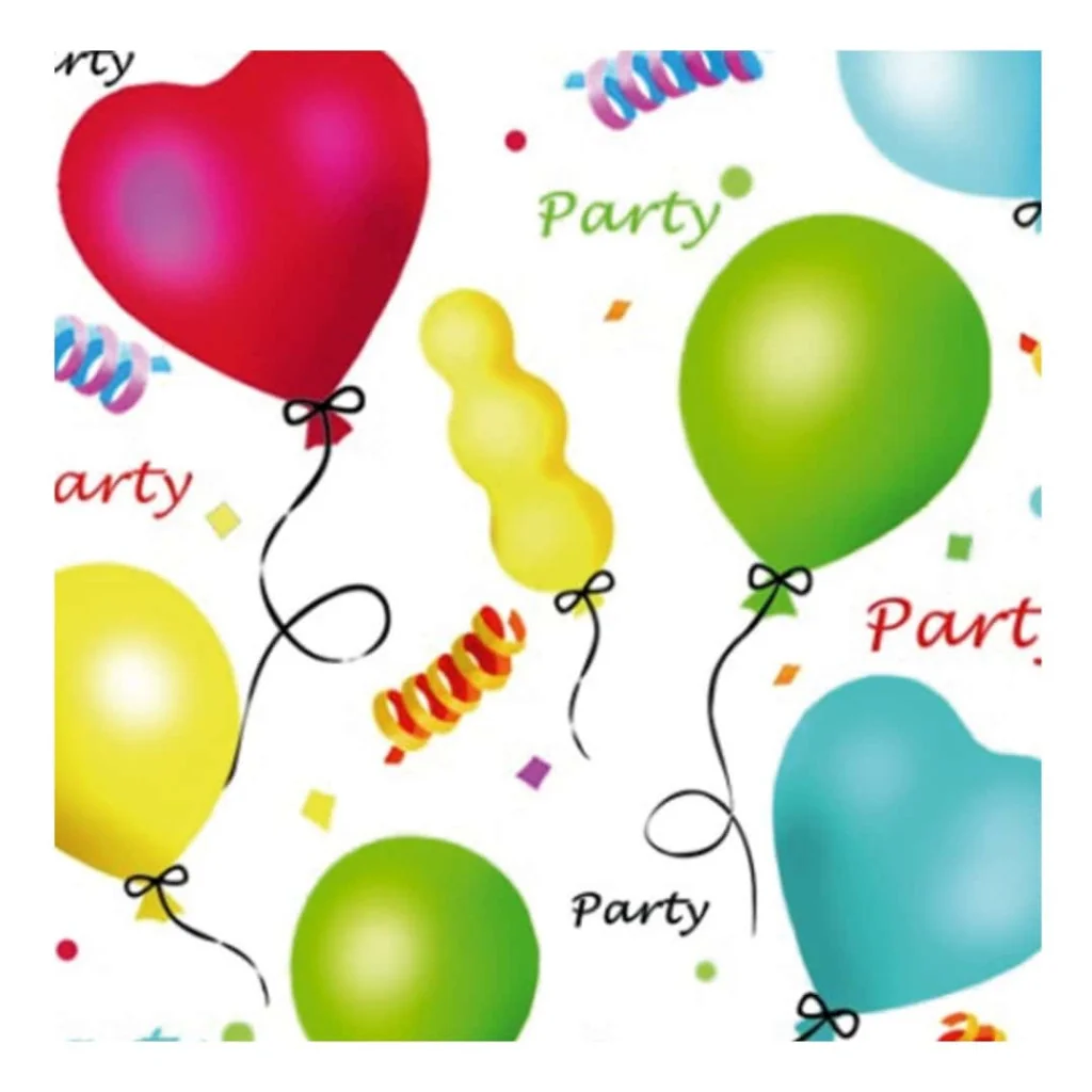 Tovaglioli Party 33x33 cm 3 veli 20 pz PAW