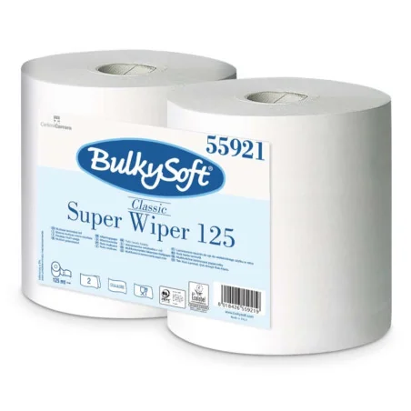 Coppia Rotoloni Industriali Super Wiper 125 BULKYSOFT