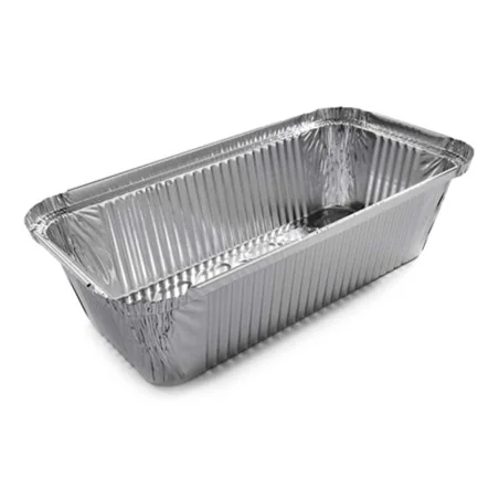 Vaschette Alluminio 3 Porzioni Alta L 100 pz CONTITAL
