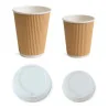 Coperchi Bicchiere Avana 360 ml 100 pz DAMPE