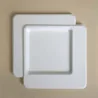 Piatto Piano Diamond 20x20 cm 50 pz DAMPE