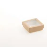 Food Box Con Finestra 14x14x5 cm 25pz LEONE