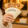 Porta Crepes 1/4 Carta Politenata 250 pz IMBALLAGGI ALIMENTARI