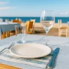 Tovagliolo Creed Azzurro 40x40 cm 50 pz VENTIDUE