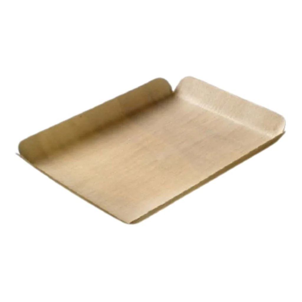Piatto in Balsa Rettangolare 21x10,5 cm 24 pz LEONE