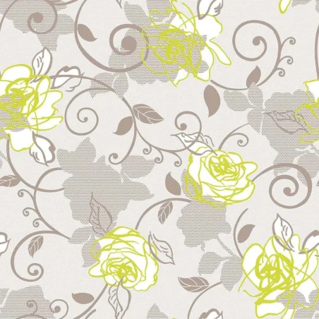 Tovaglia Spunlaid Victoria Pistacchio 100x100 cm 20 pz VENTIDUE