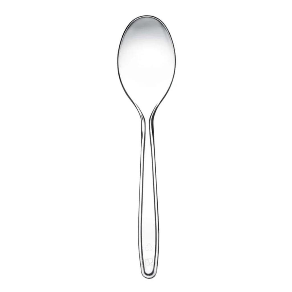 Cucchiaini Plastica Trasparenti 100 pz DT