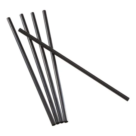 Cannucce Cocktail Biodegradabili Nere Dritte 15 cm 250 pz