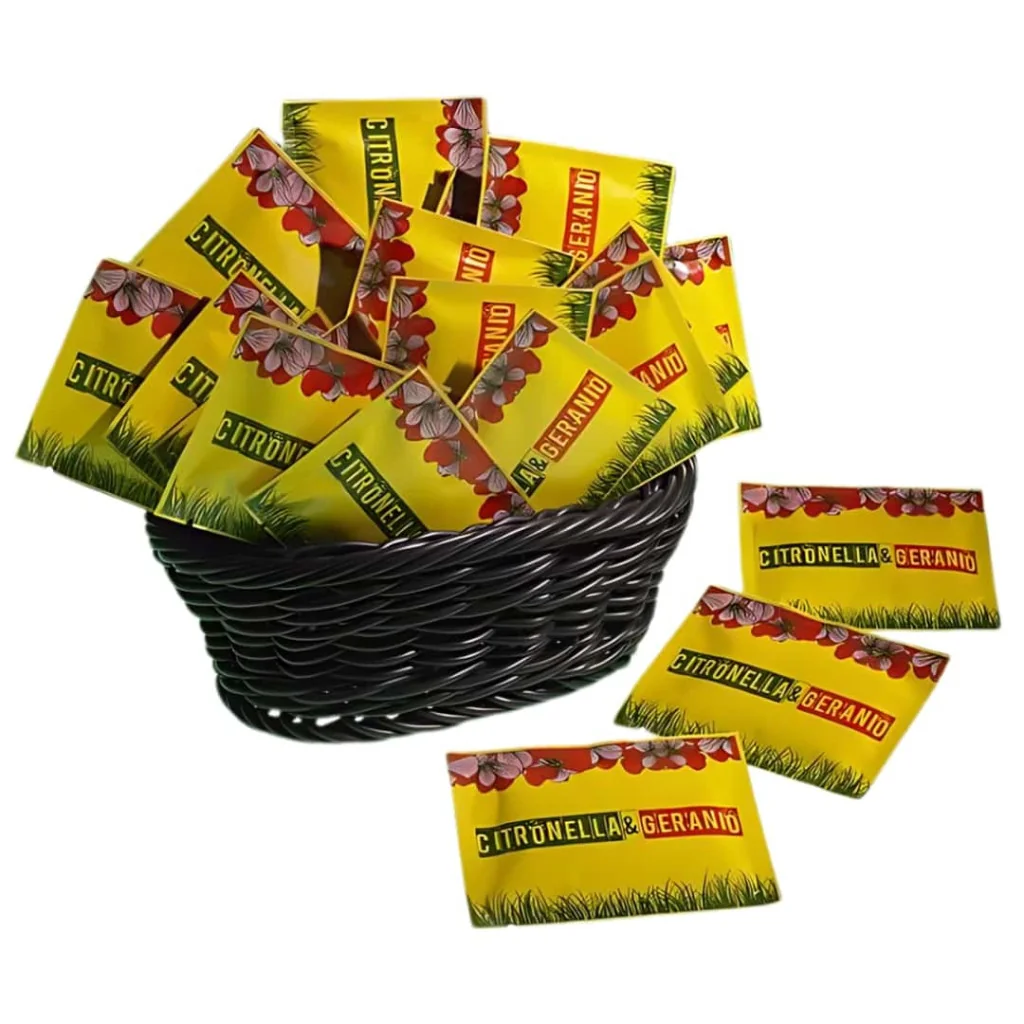Salviette Antizanzara Geranio e Citronella 100 pz LEONE