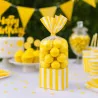 Sacchetti Festa Party Bag a Righe Gialli 10 pz DT