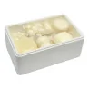 Cassetta Alimenti Polistirolo con Coperchio 54,5x37,5x15 cm DT