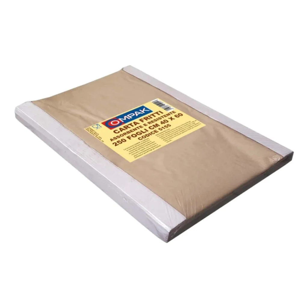 Carta Fritti Brown a Fogli 40x60 cm 250pz COMPAK