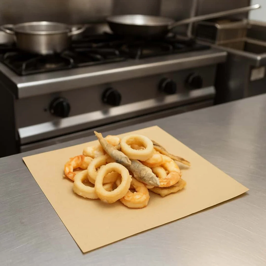 Carta Fritti Brown a Fogli 40x60 cm 250pz COMPAK