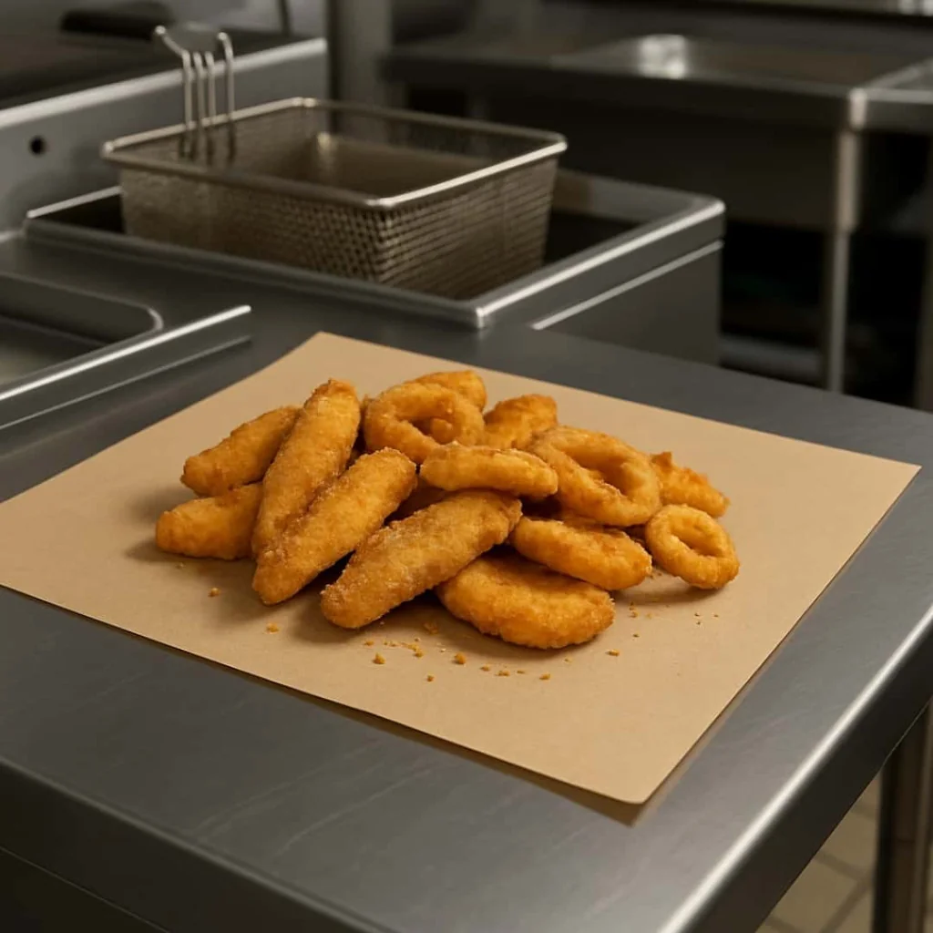 Carta Fritti Brown a Fogli 40x60 cm 250pz COMPAK