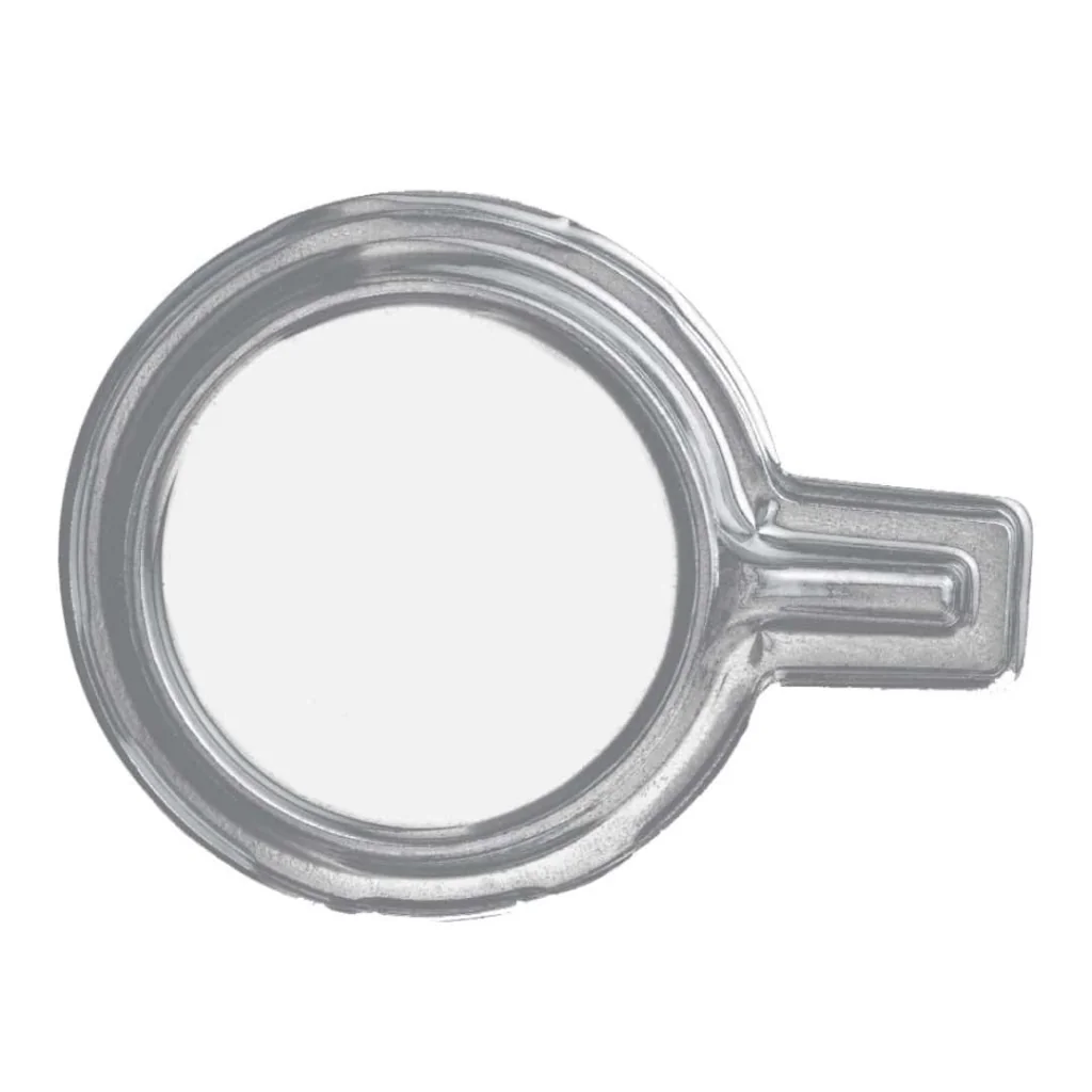 Coperchi Tazza Cappuccino in A-PET 25 pz GOLD PLAST