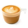 Tazza Cappuccino Trasparente 190 cc 25 pz GOLD PLAST