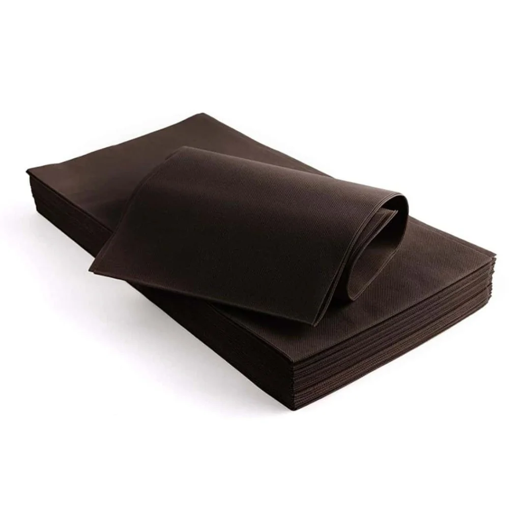 Tovaglia Coprimacchia TNT Marrone 100x100 cm 25 pz DT