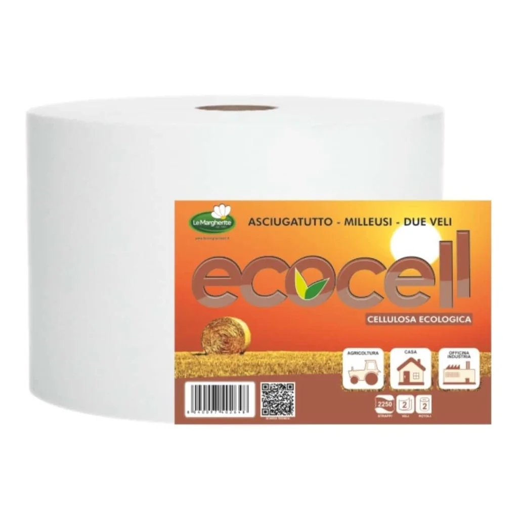 Rotolone Industriale Carta Riciclata Ecocell LE MARGHERITE