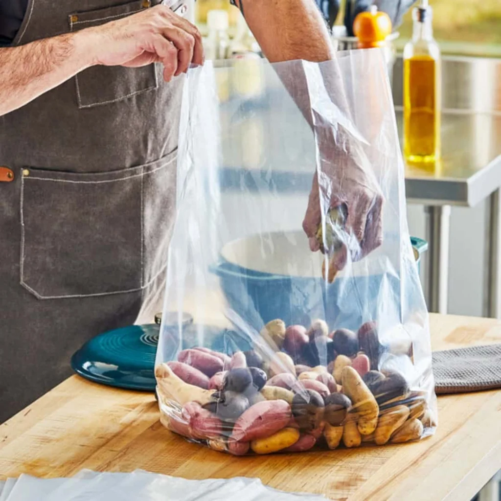 Buste Alimenti Trasparenti Polietilene 50x70 cm 1 kg DT