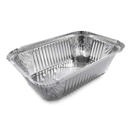 Vaschette Alluminio 3 Porzioni L Alta 100 pz CONTITAL