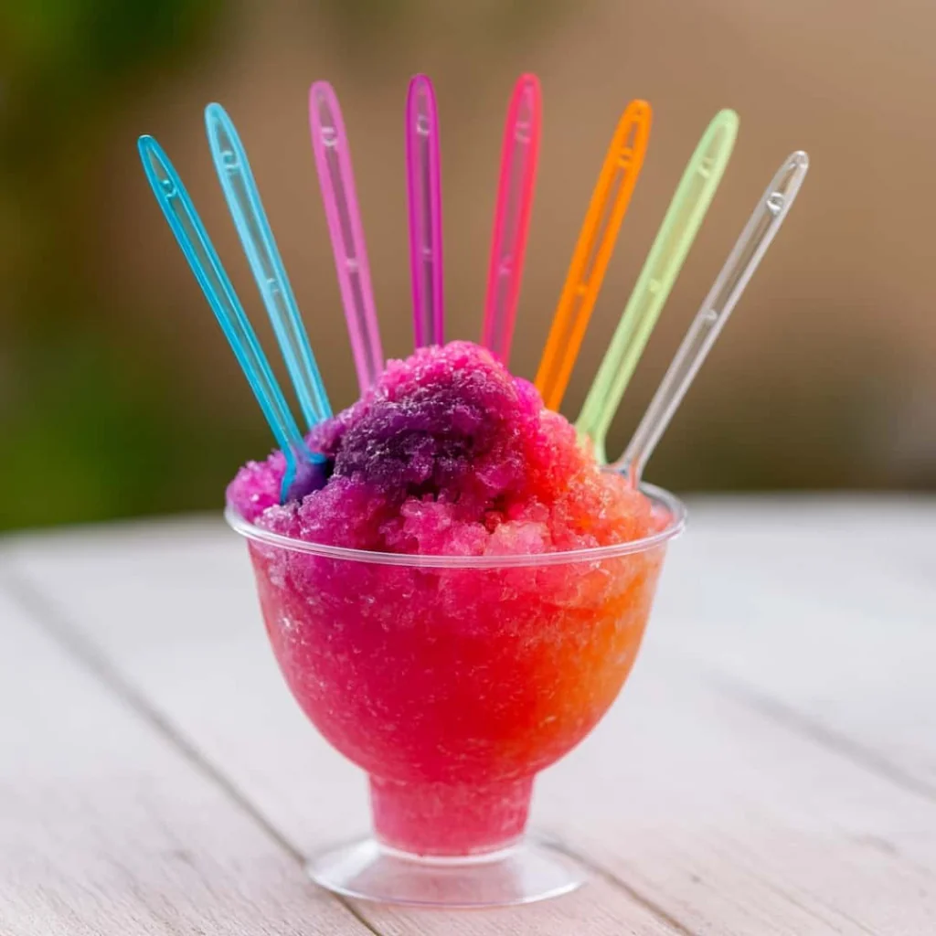 Cucchiaini Granita Kristal 14 cm 1Kg FLORIDA